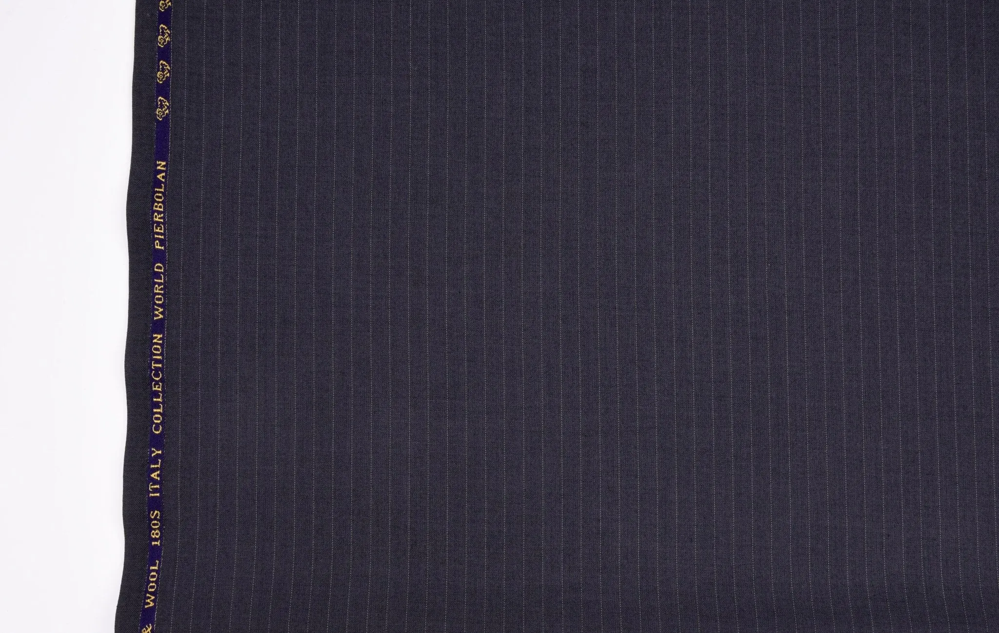 Striped Wool Blend Suiting Fabric -  6428