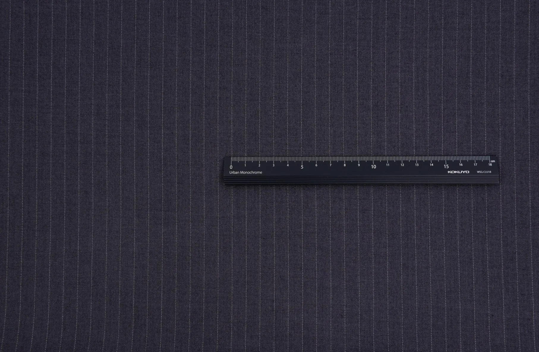 Striped Wool Blend Suiting Fabric -  6428
