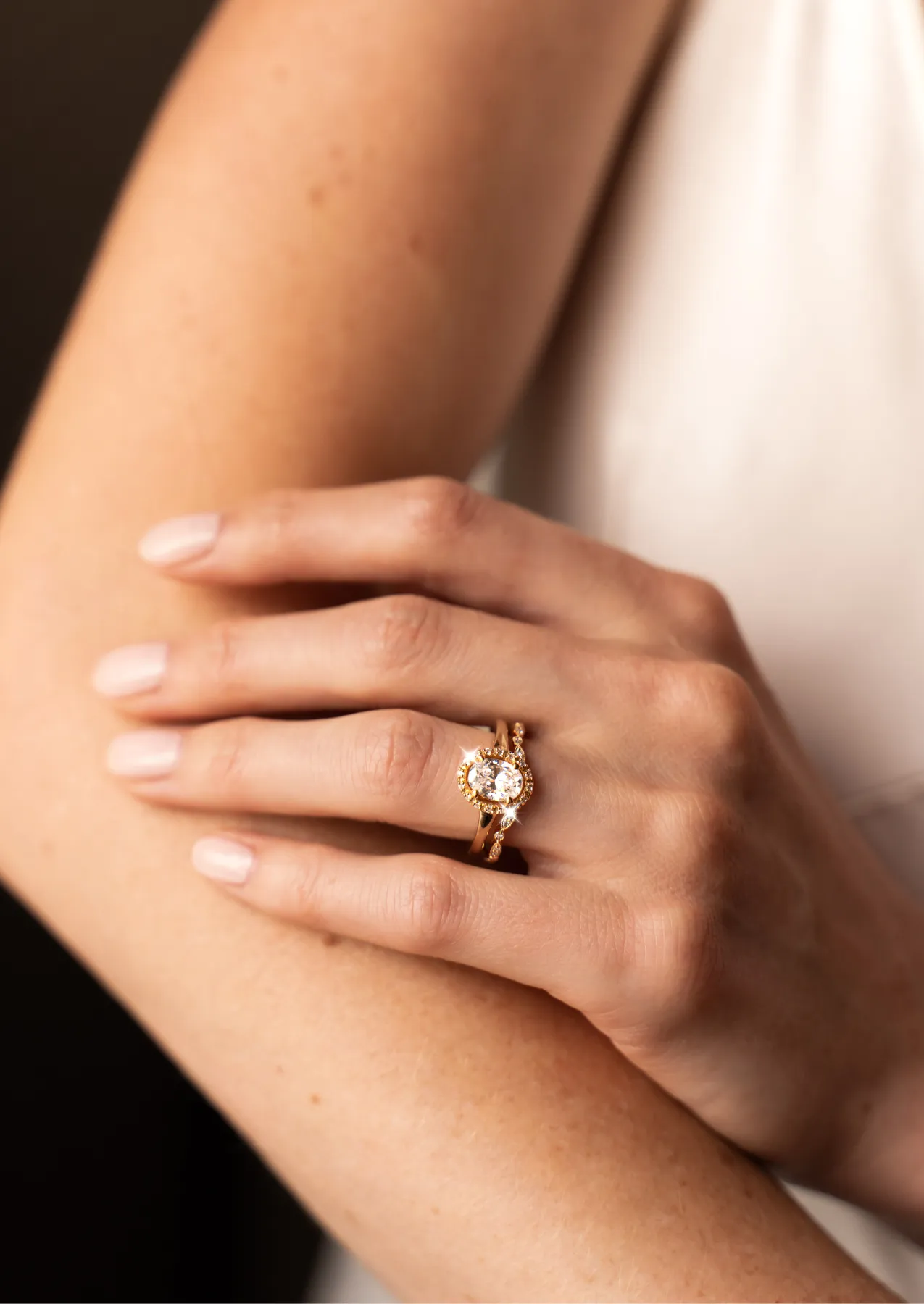 The Garland Yellow Gold Diamond Band