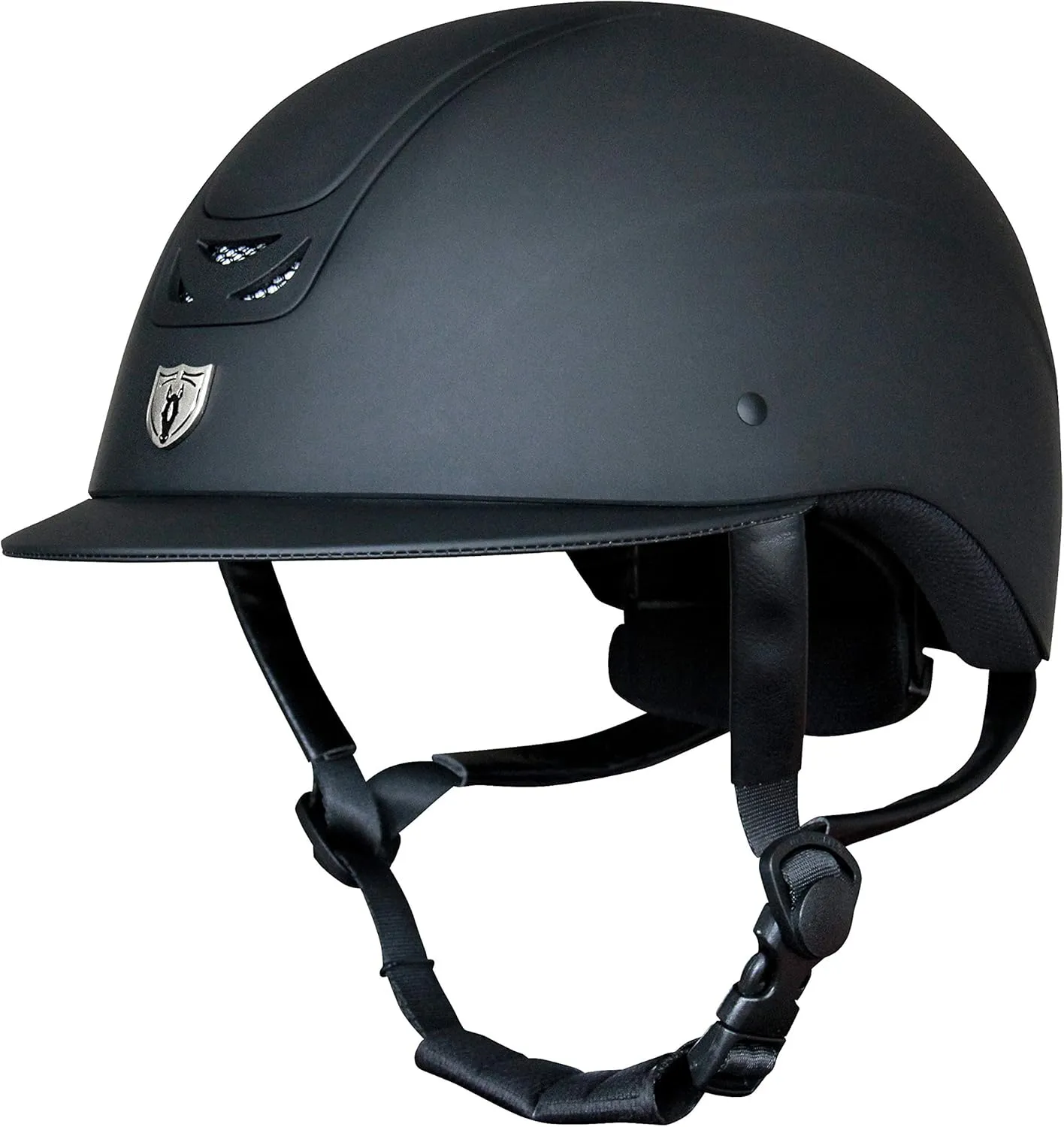 TIPPERARY EQUESTRIAN Horse Riding Helmet - Royal - English Style Protective Horseback Riding Apparel - Safety Helmet with Cooling Ventilation