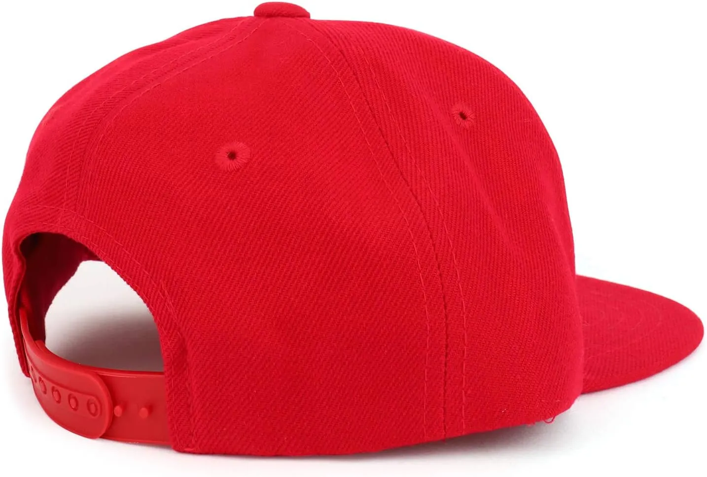Youth Kid Size White American Flag Patch Flat Bill Snapback Baseball Cap