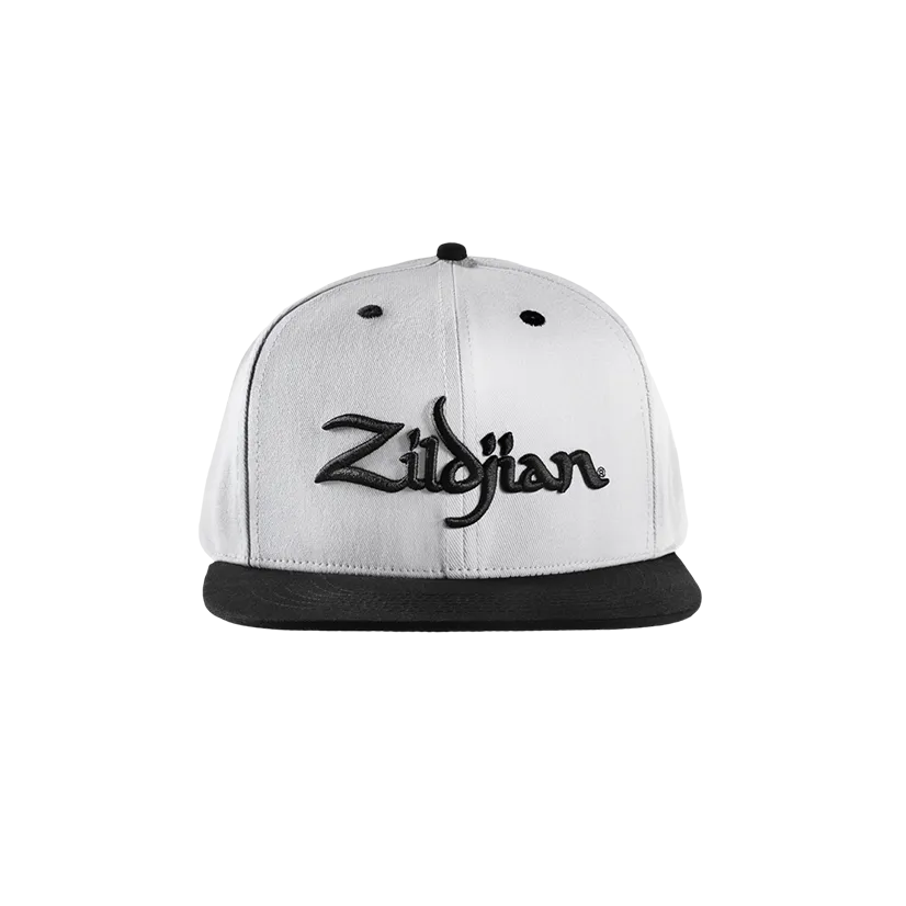 Zildjian White 6-Panel Snapback Hat