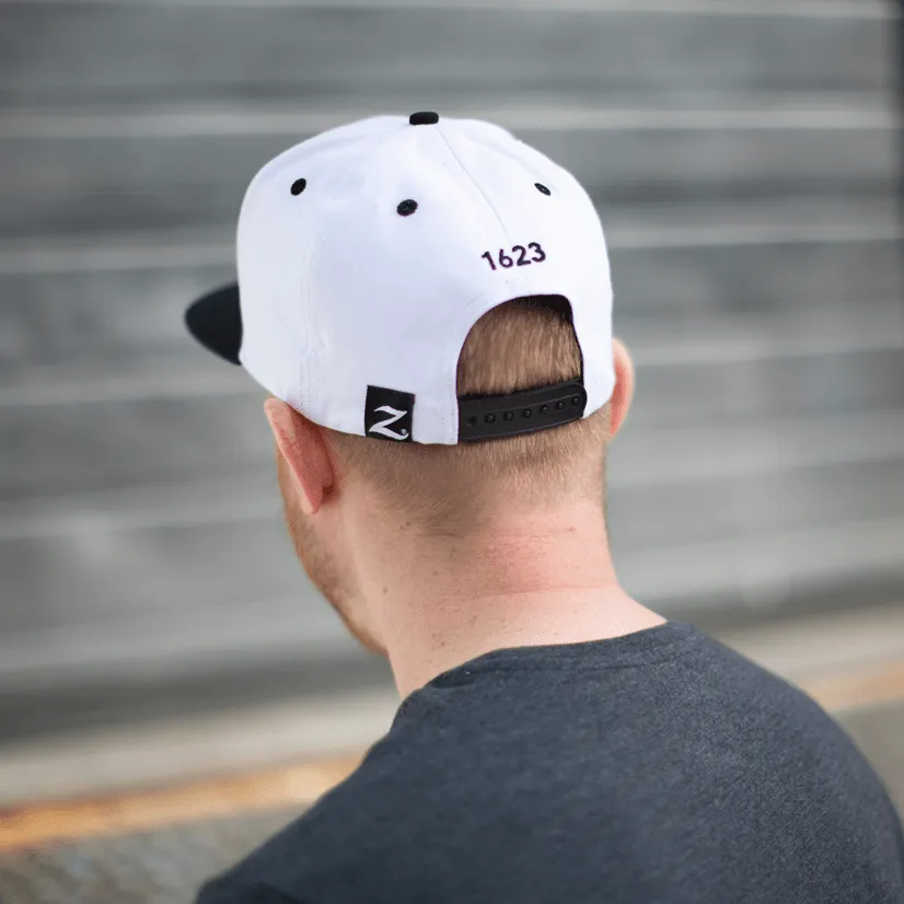 Zildjian White 6-Panel Snapback Hat